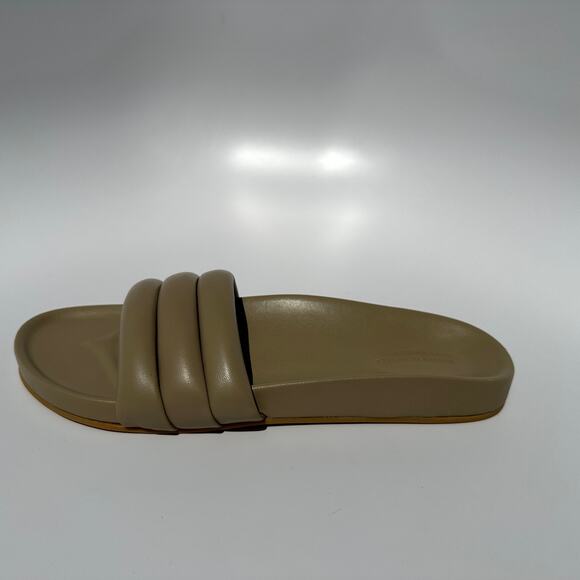 Beatrice Valenzuela Monocolor Sandalia Slides Sandals US Size 7 Taupe - Picture 2 of 14